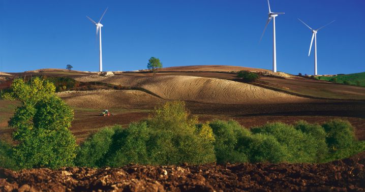 Verde produrre: Valfrutta utilizza energia eolica al 100%