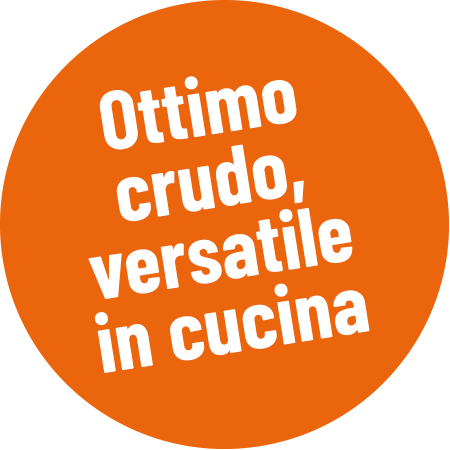 Ottimo crudo, versatile in cucina