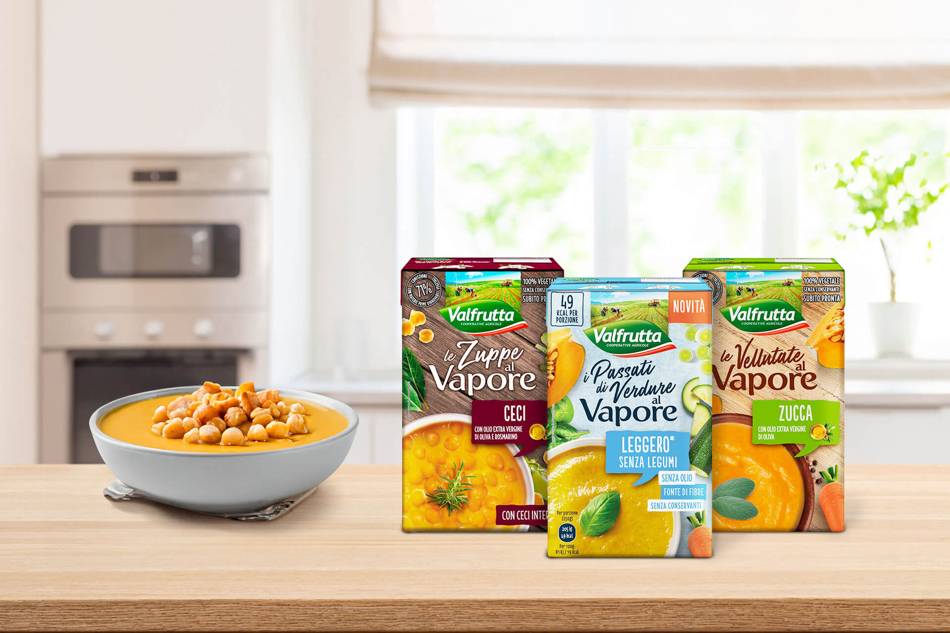 Vellutate, Zuppe e Passati al Vapore