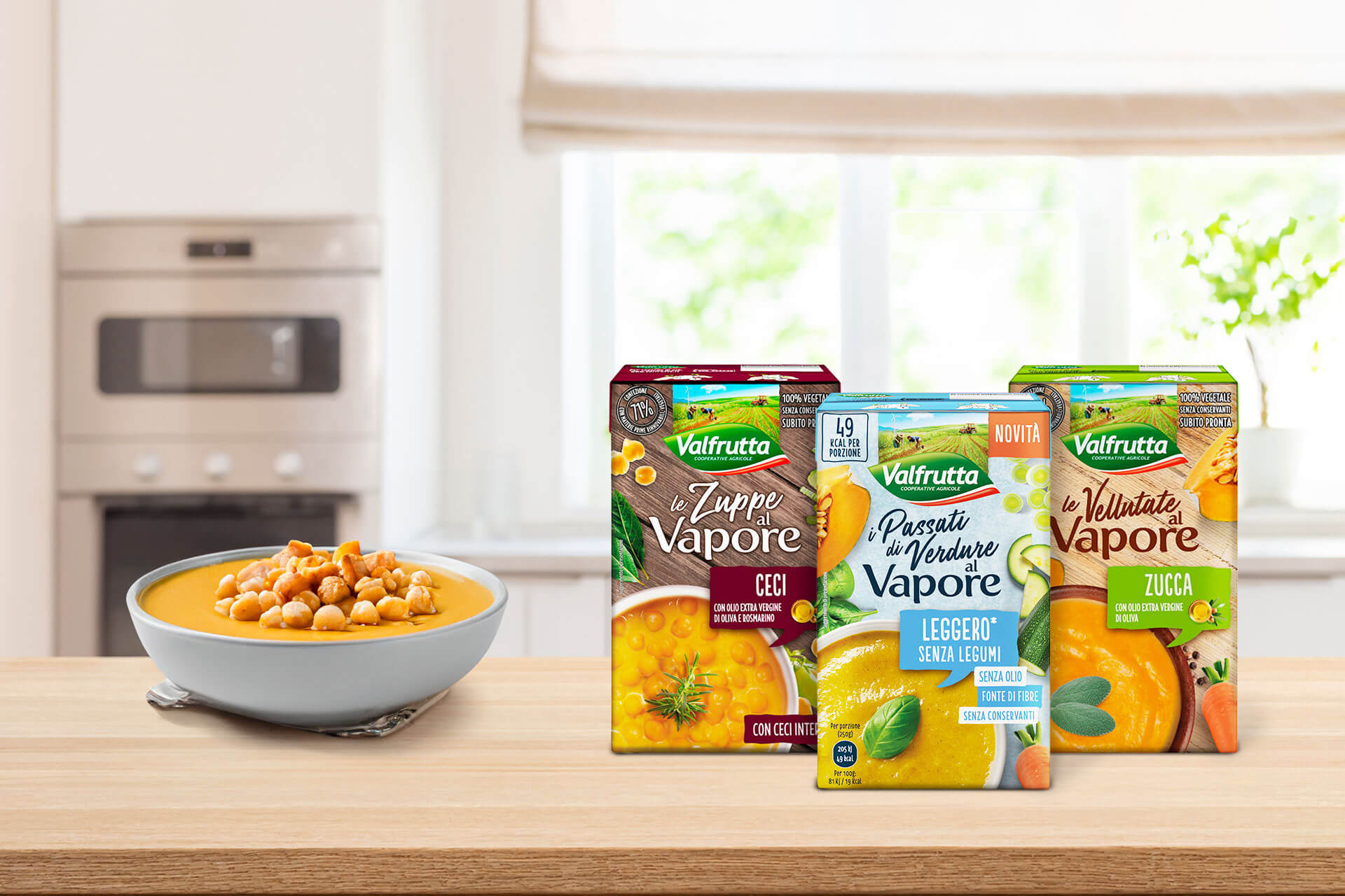 Vellutate, Zuppe e Passati al Vapore