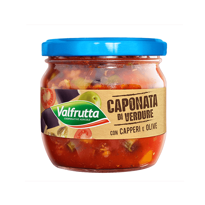 Caponata di verdure con capperi e olive