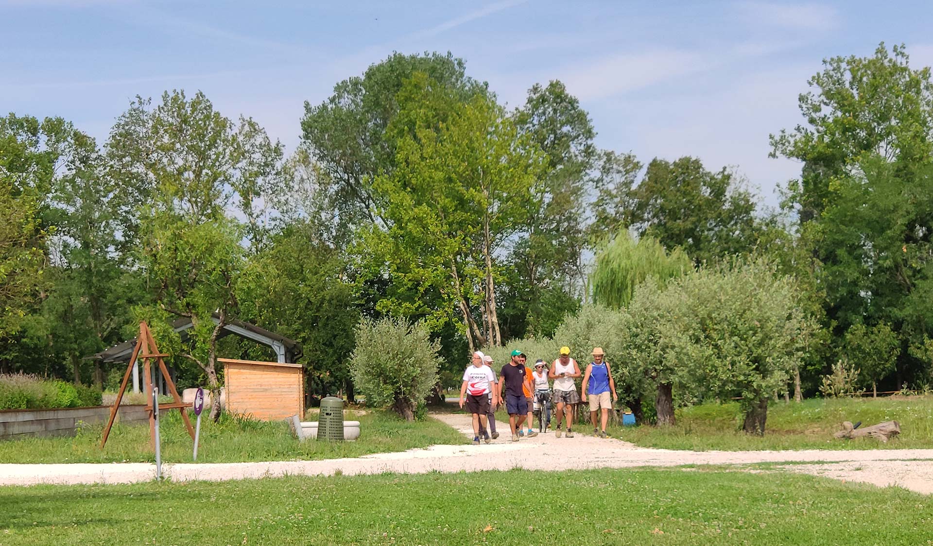 I ragazzi che lavorano a Casa di Anna